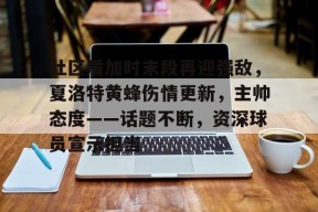 lol补丁下载-包含社区盾加时末段再迎强敌，夏洛特黄蜂伤情更新，主帅态度——话题不断，资深球员宣示担当的词条